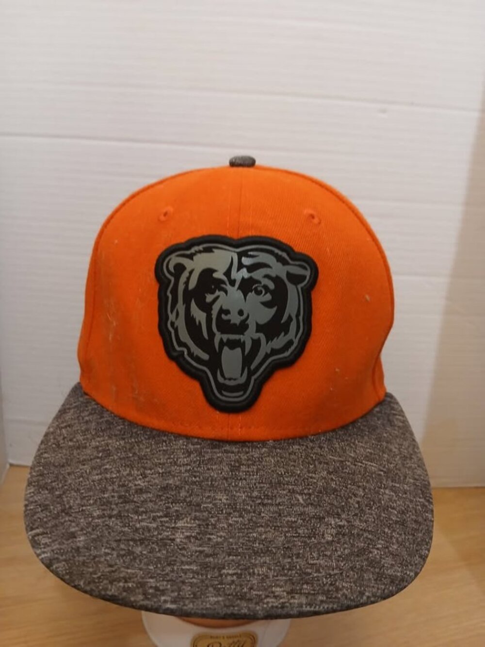 Chicago Bears New Era Men's Snapback Adjustable Hat Cap Orange Gray